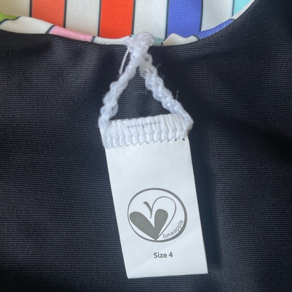 Limeapple Girl’s Rebel - Reversible Rainbow Sunglasses One Piece Swimsuit - Picture 8 of 16